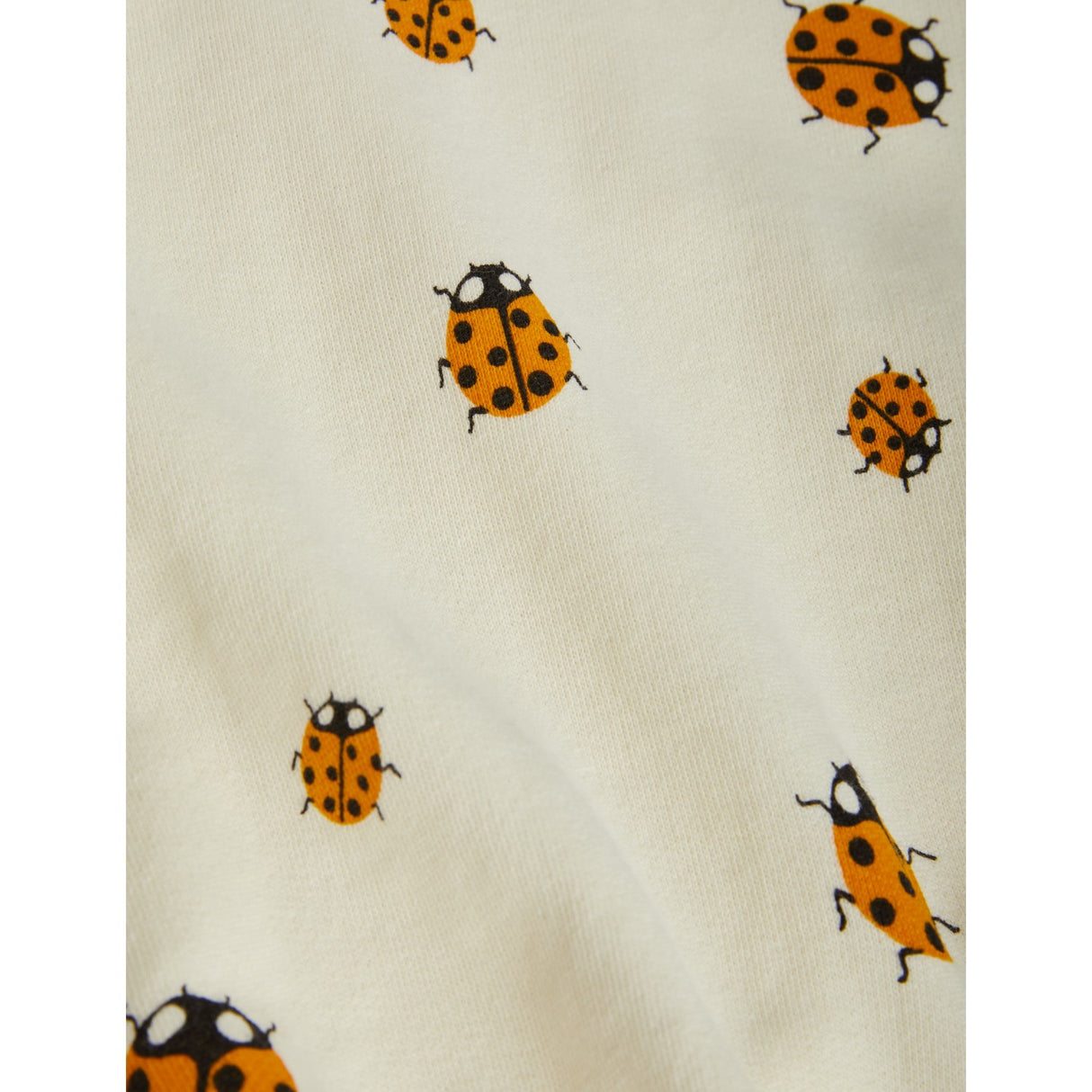 Mini Rodini Offwhite Ladybugs AOP Collegegenser