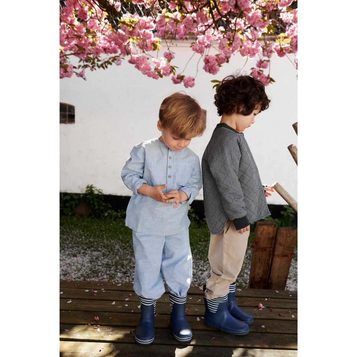 Wheat Ink Stripe Thermo Jakke Sylvester