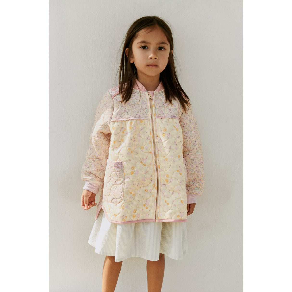 Wheat Pansies Thermo Jakke Liv