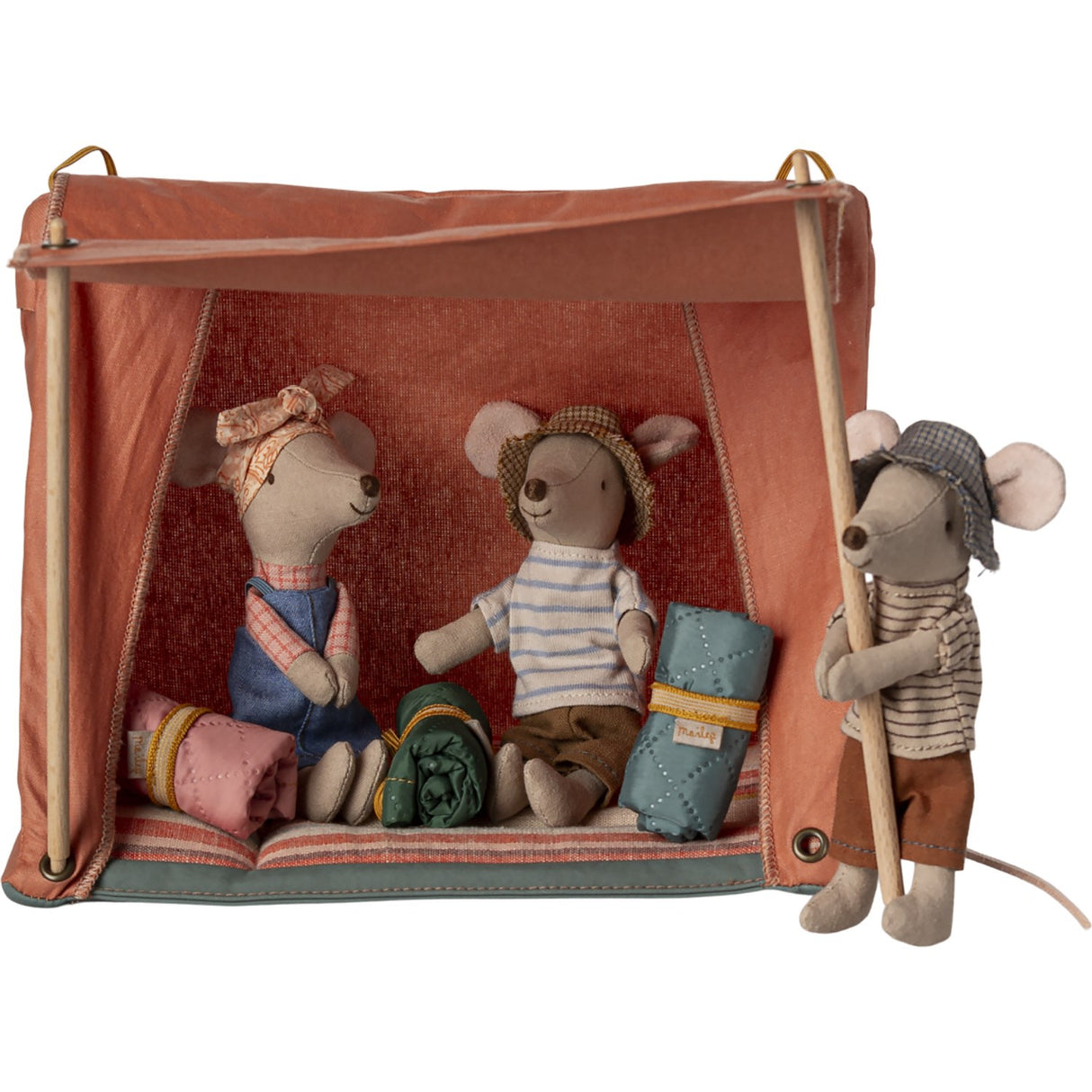Maileg Happy Camper Tent, Mouse