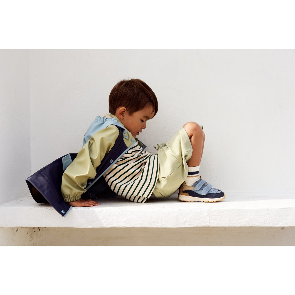 Wheat Stormy Sea Sneaker Alin