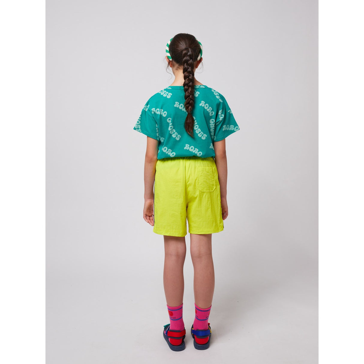 Bobo Choses Lys Yellow Wavy Bobo Choses Tracksuit Bermuda Shorts