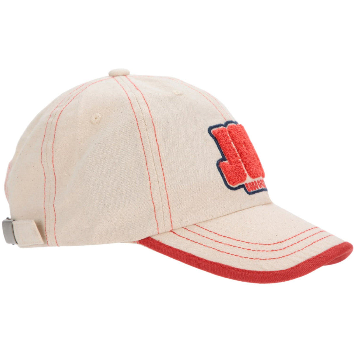 Bobo Choses Offwhite Joy Patch Bomull Caps