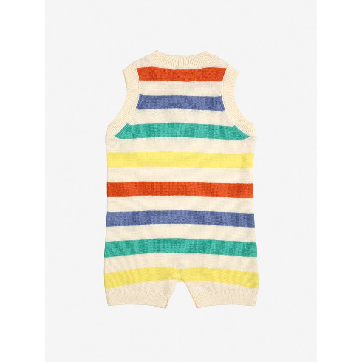 Bobo Choses Multicolor Multicolor Striped Strikket Playsuit