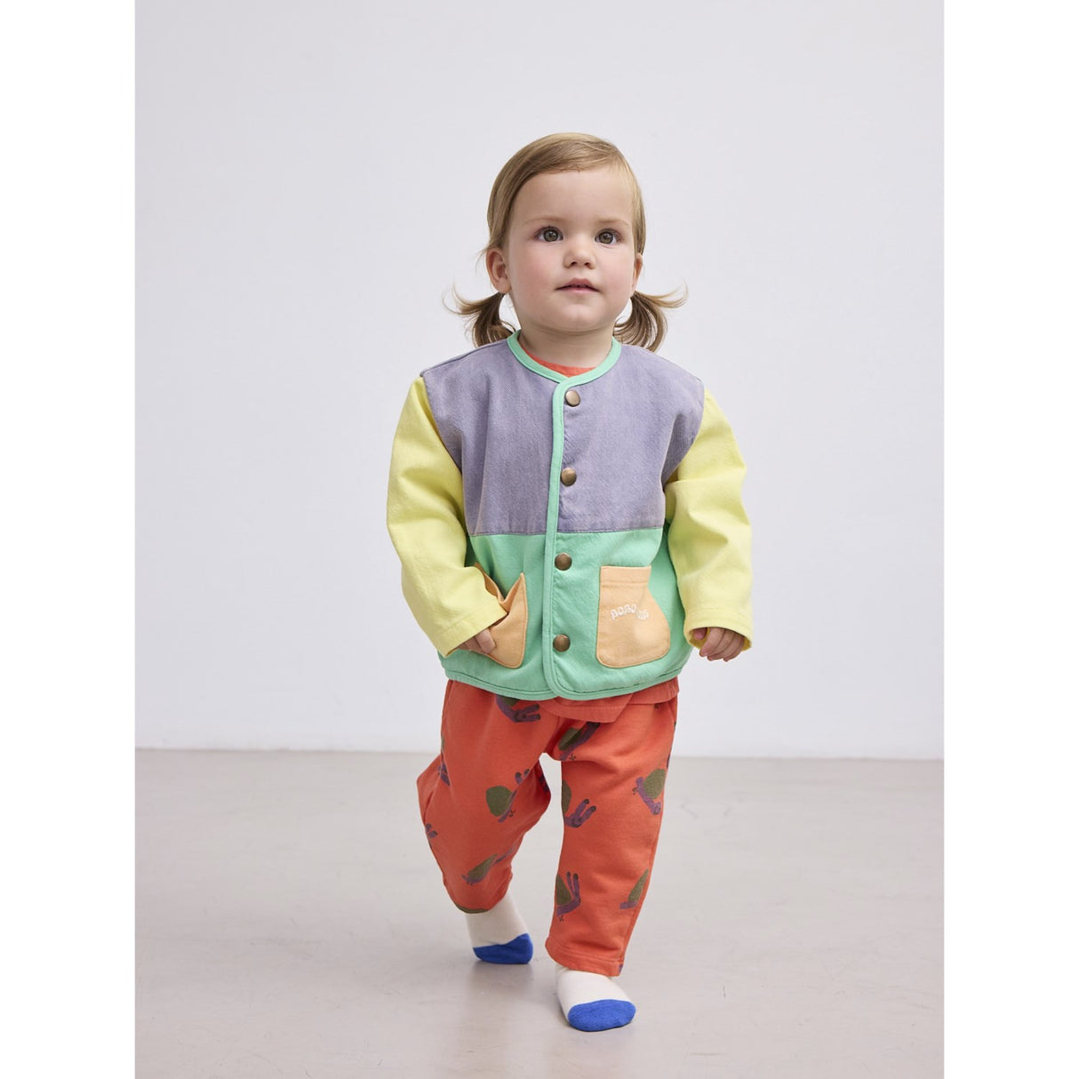 Bobo Choses Multicolor Farge Block Woven Jakke