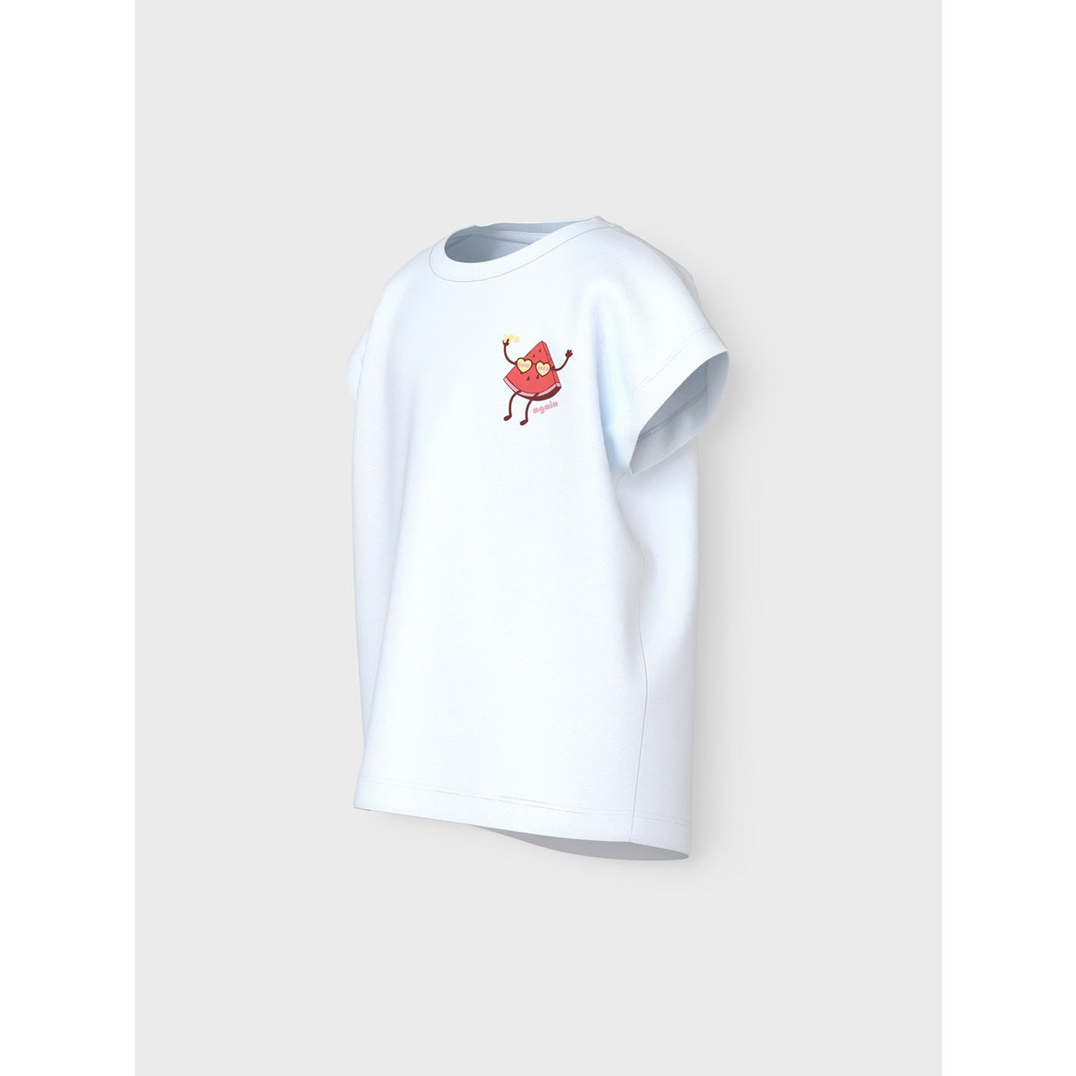 Name It Bright White Watermelon Varutti Capsl Loose T-Shirt