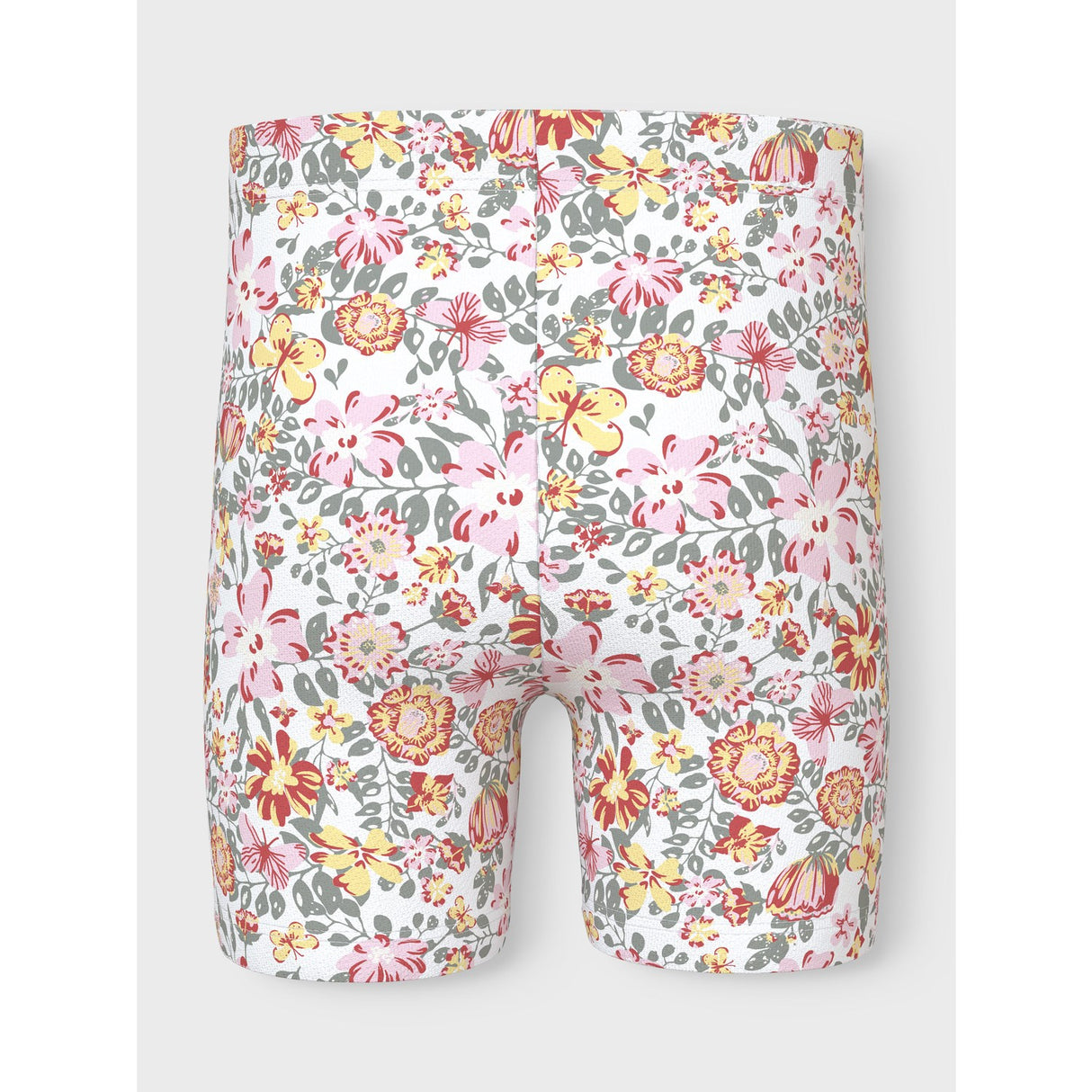 Name It Bright White Yellow Flower Vayo Kort Leggings