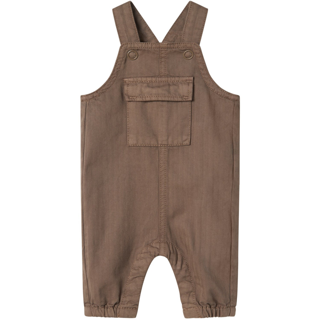 Name It Walnut Ib Regular Bue Tap Twill Overall