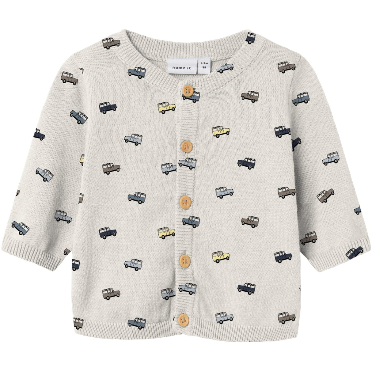 Name It Peyote Melange Hurry Strikk Cardigan