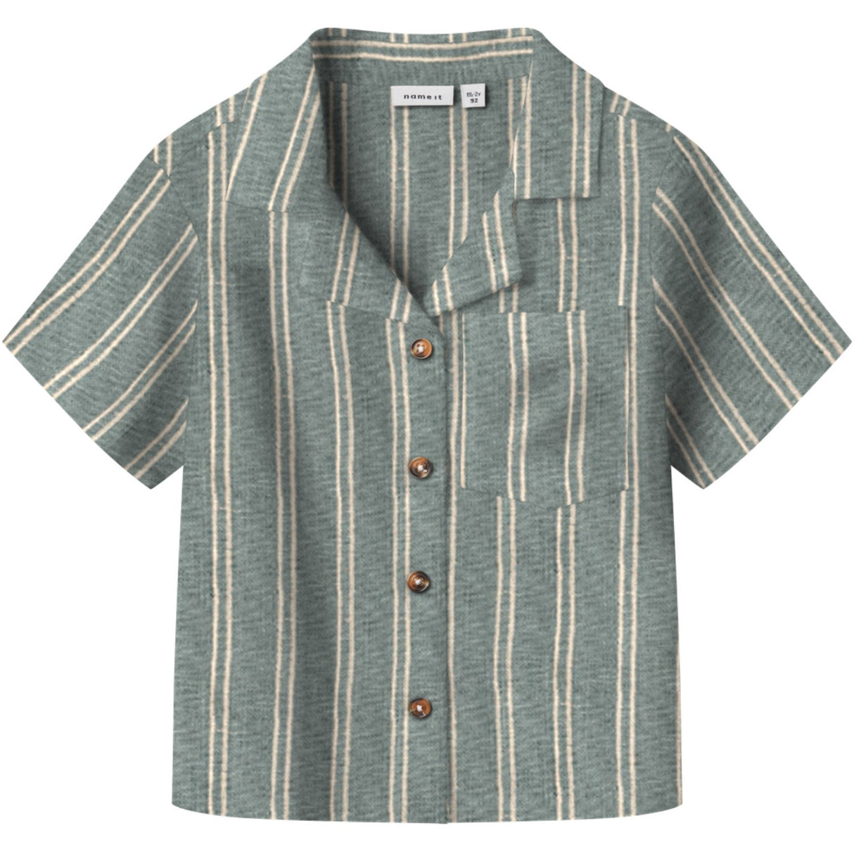 Name It Slate Gray Halom Regular Skjorte