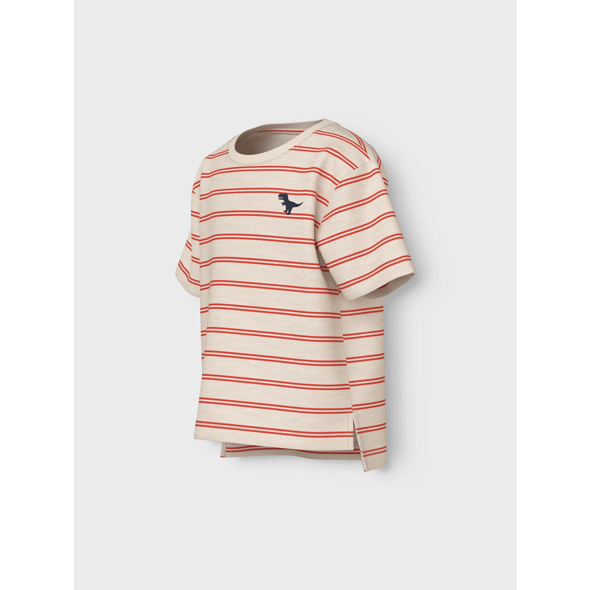 Name It Whitecap Gray Paprika Voby Regular T-Shirt