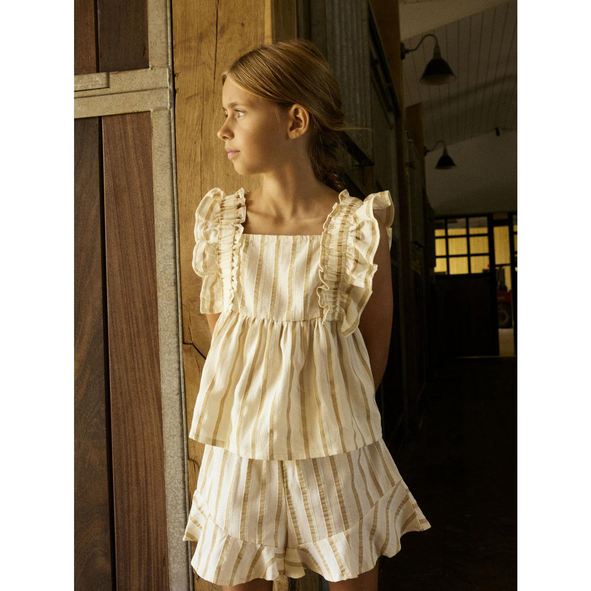 Name It Bleached Sand Cloud Dancer Herdon Cap Topp