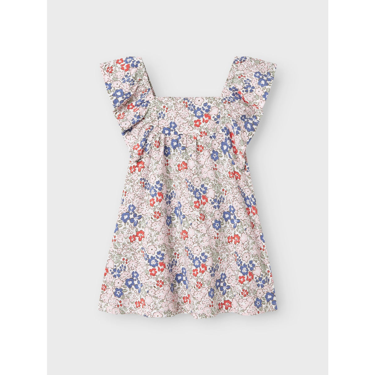 Name It Bright White Haile Caps Kjole