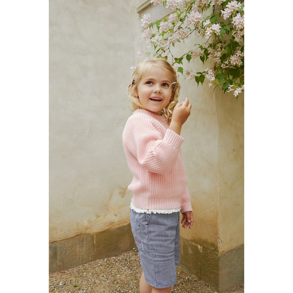 COPENHAGEN COLORS Ballerinasko Strikket Classic Rib Bluse