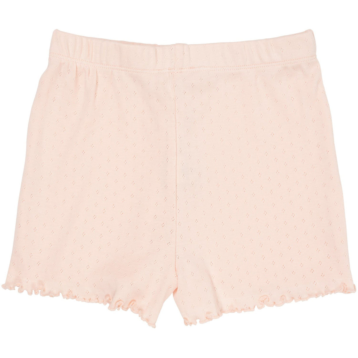 COPENHAGEN COLORS Dusty Rose Summer Pointelle Shorts