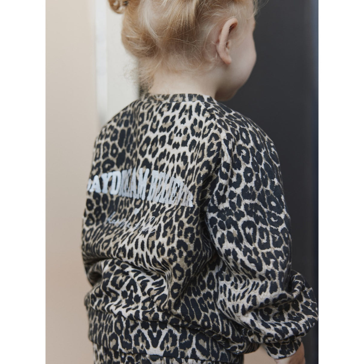 Sofie Schnoor Light Brown Leopard Collegegenser