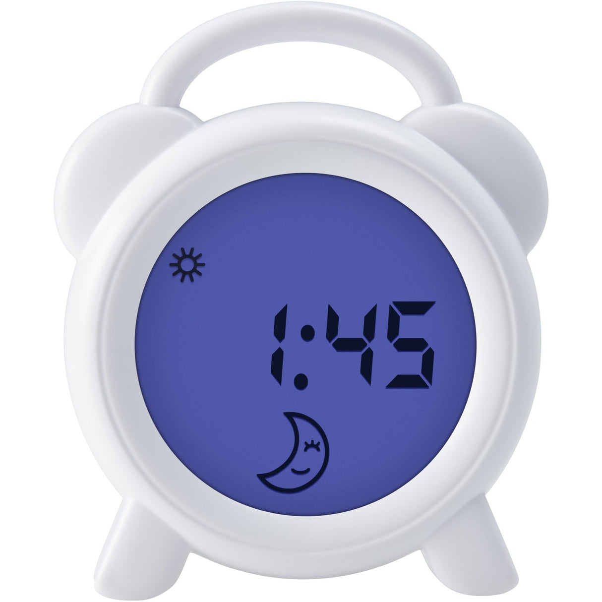 Alecto White Sleep Trainer, Night Light Og Alarm Clock