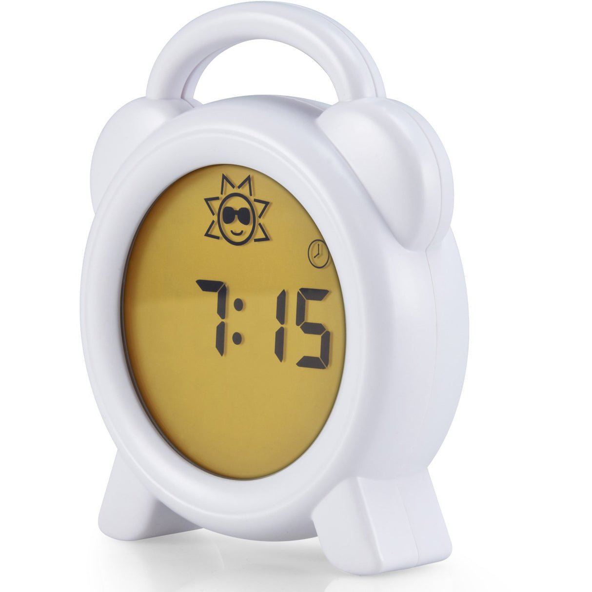Alecto White Sleep Trainer, Night Light Og Alarm Clock