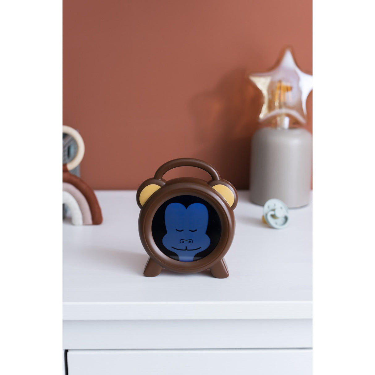 Alecto Monkey Sleep Trainer, Night Light Og Alarm Clock