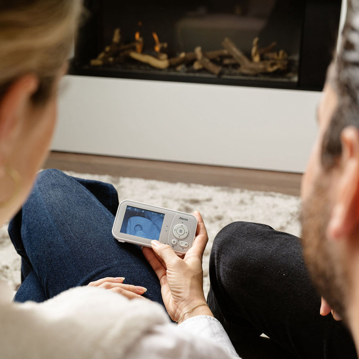 Alecto Video Baby Monitor Med 2.8 Inch Farge Display