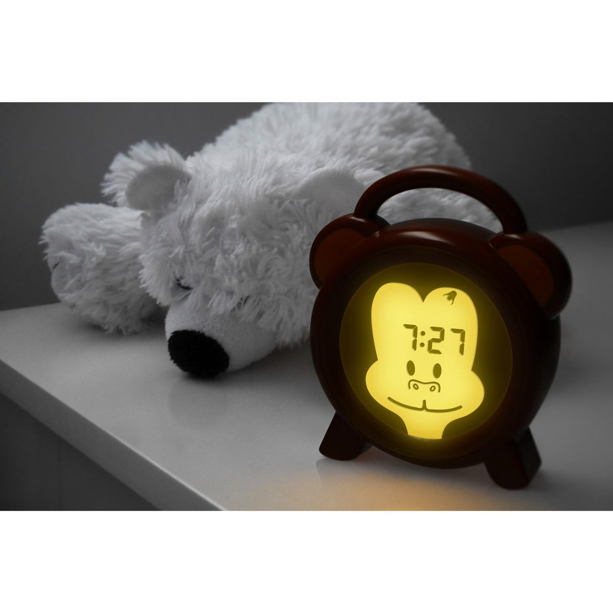 Alecto Monkey Sleep Trainer, Night Light Og Alarm Clock