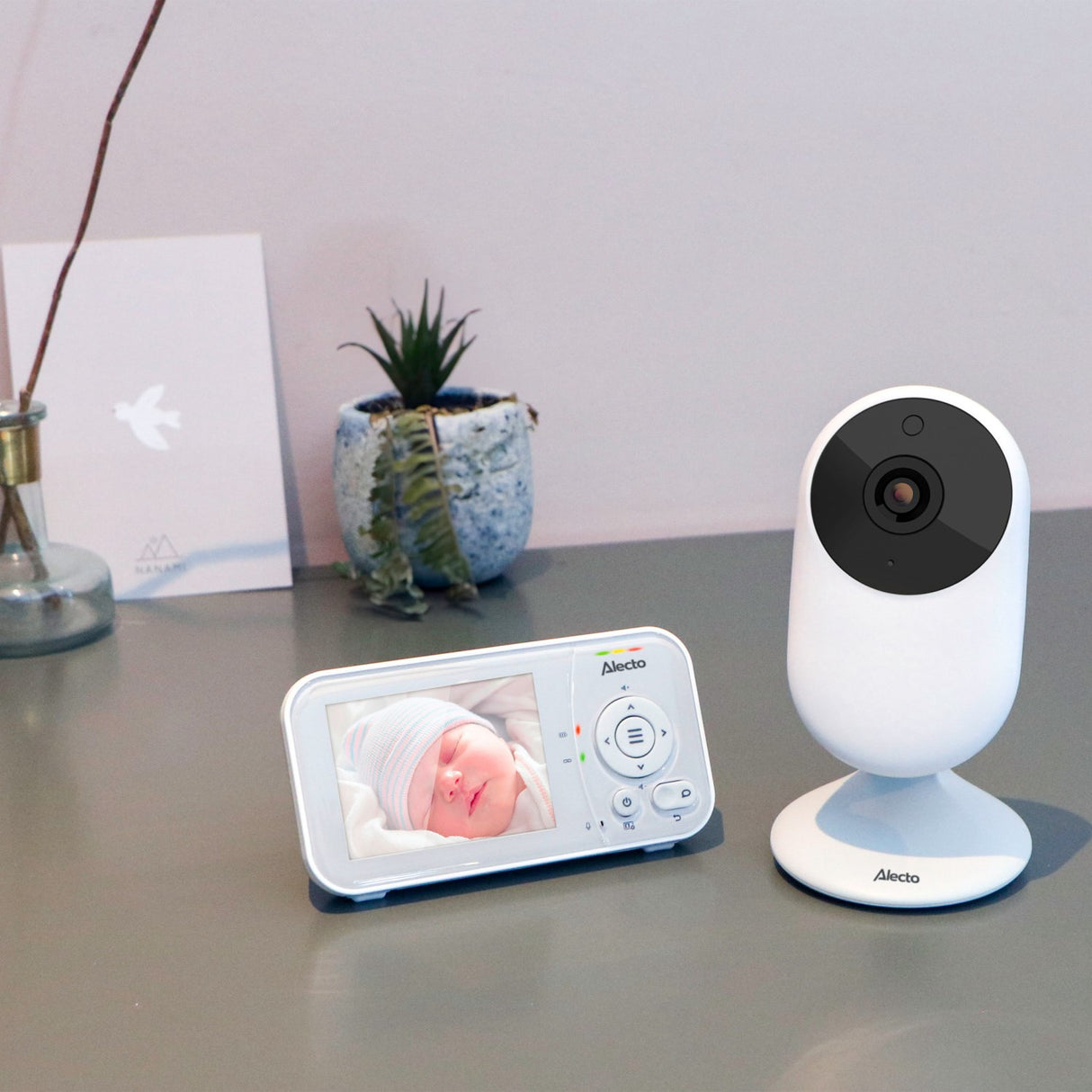 Alecto Video Baby Monitor Med 2.8 Inch Farge Display