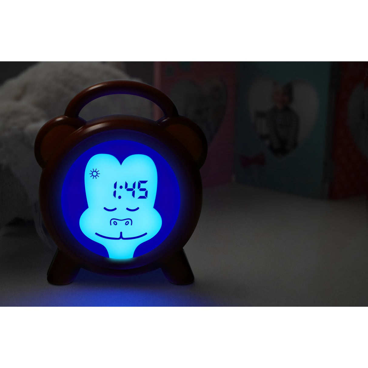 Alecto Monkey Sleep Trainer, Night Light Og Alarm Clock