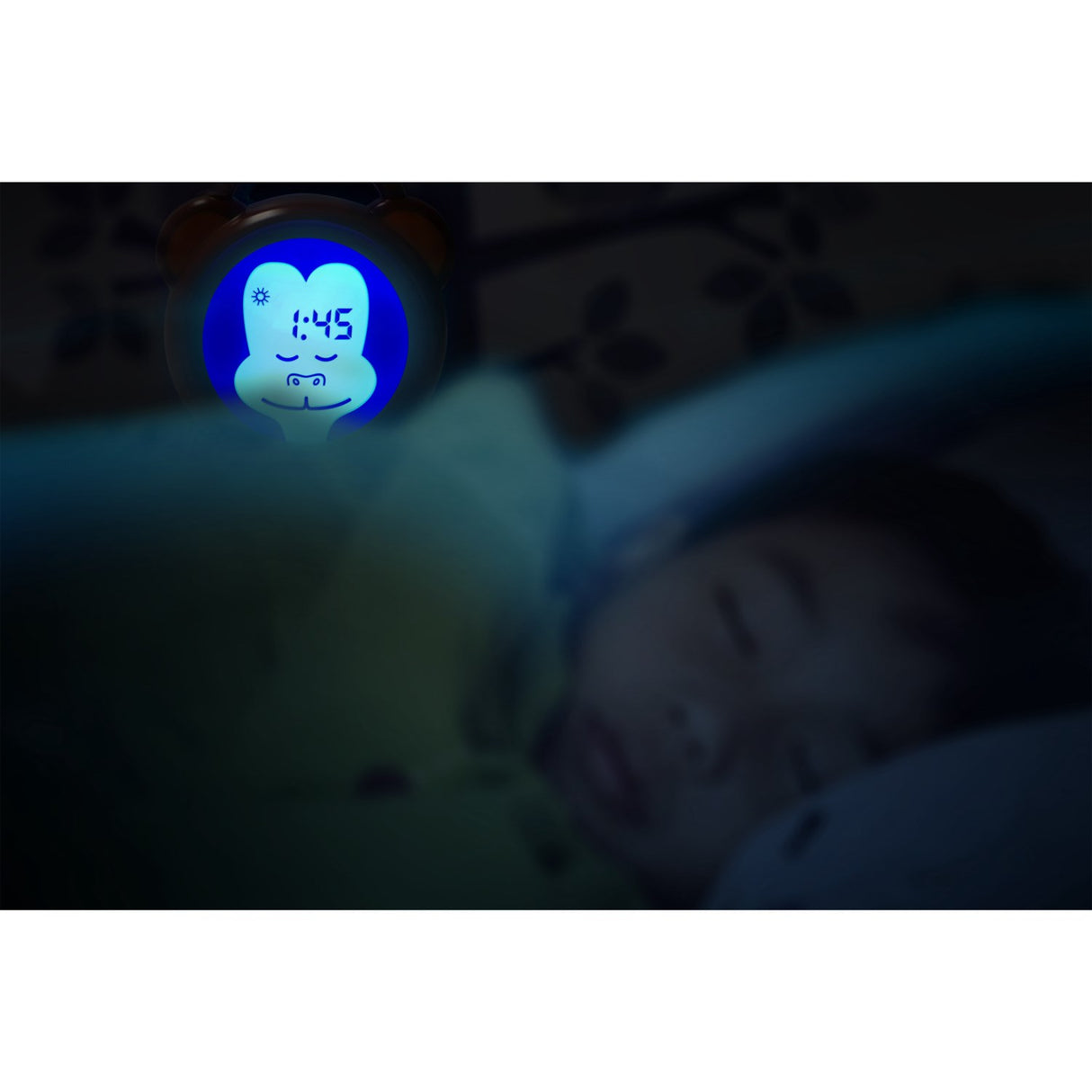 Alecto Monkey Sleep Trainer, Night Light Og Alarm Clock