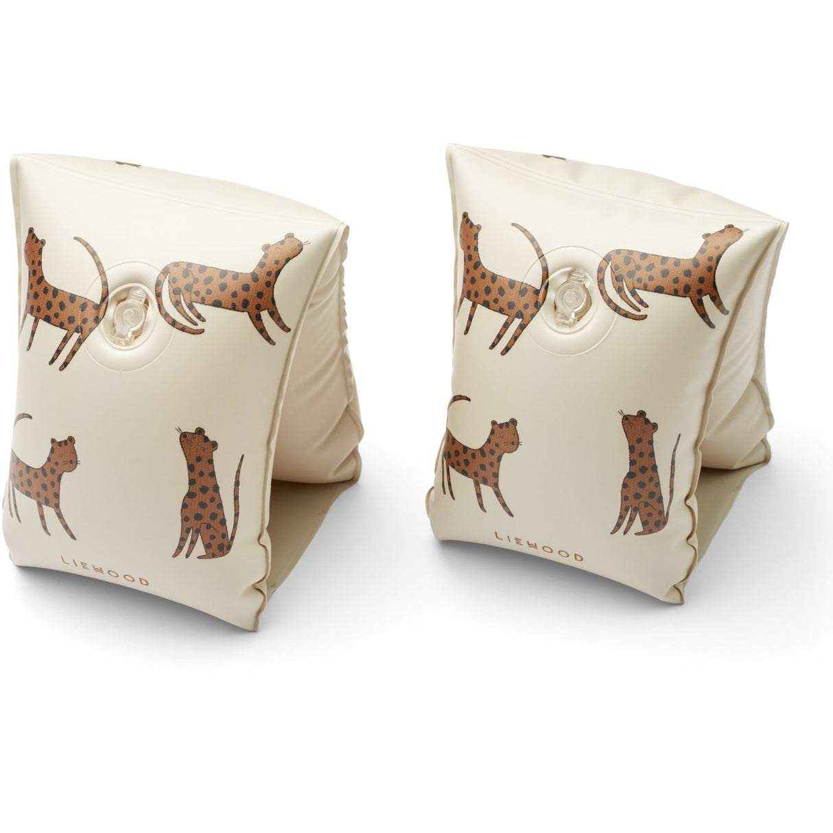 LIEWOOD Leopard / Sandy Shirley Printed Badevinger 2-Pack