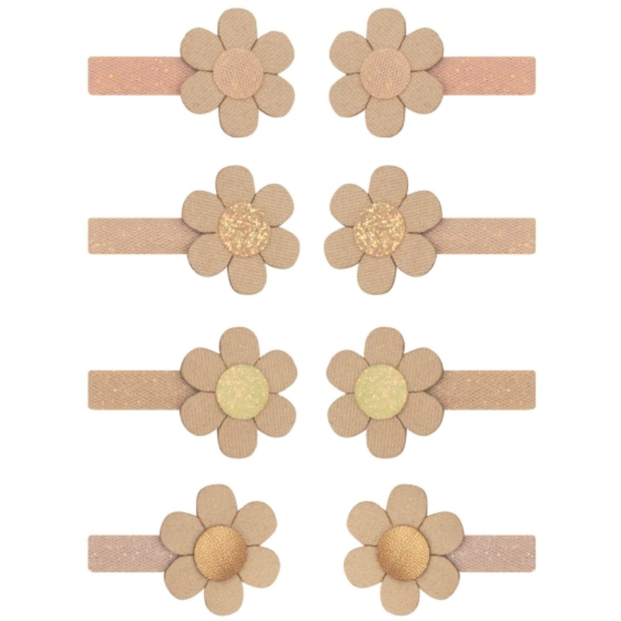 Mimi & Lula 8 Hårspenner - Mini Daisy Spring Magic
