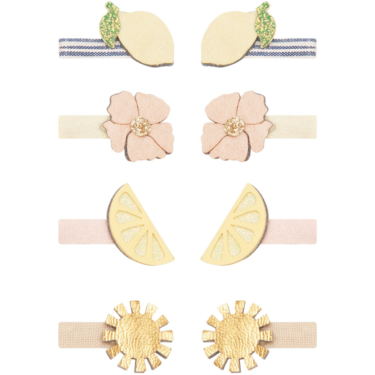 Mimi & Lula 8 hårclips - Mini Amalfi