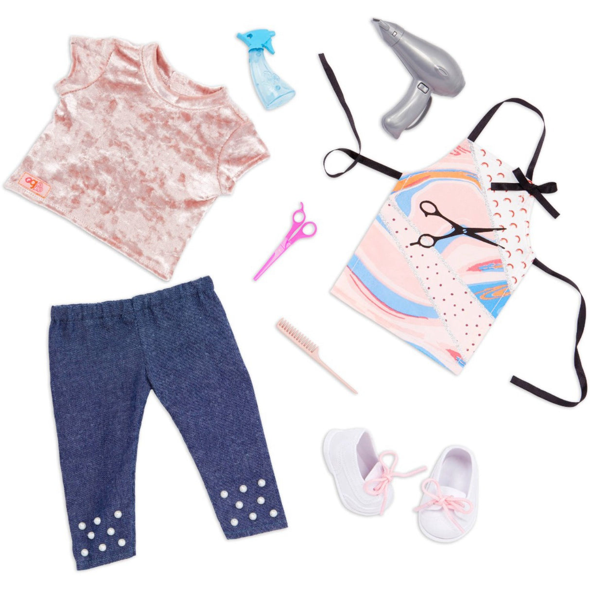 Our Generation Deluxe Dukkeklær Frisør