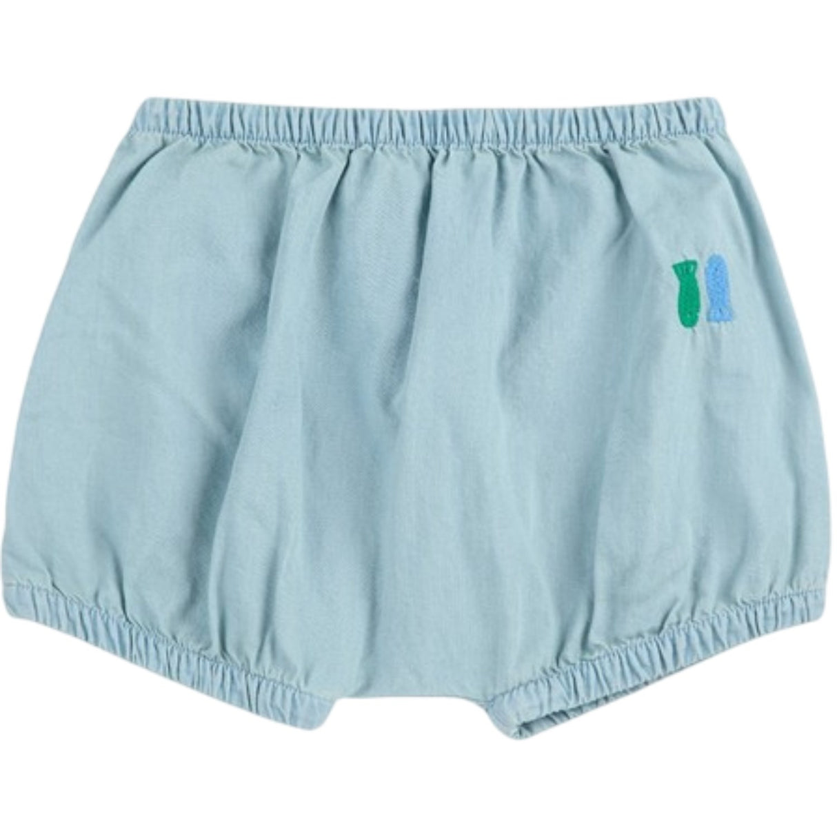 Bobo Choses Lys Blue Lucky Fish Embroidery Bloomer