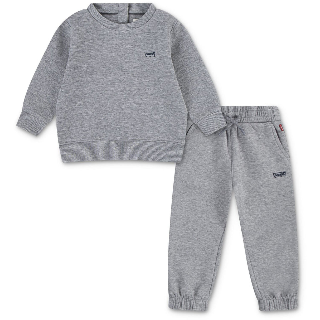 Levi's Grey Heather Lvb Core Batwing Sweat Sett