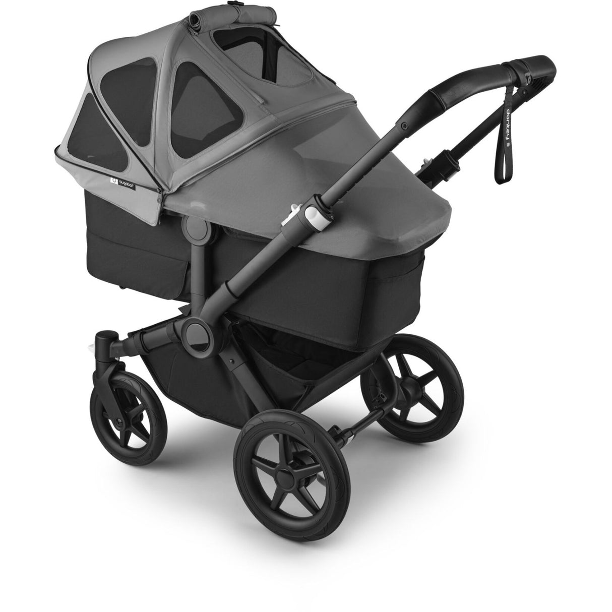 Bugaboo Donkey Breezy Sun Canopy Moon Grey
