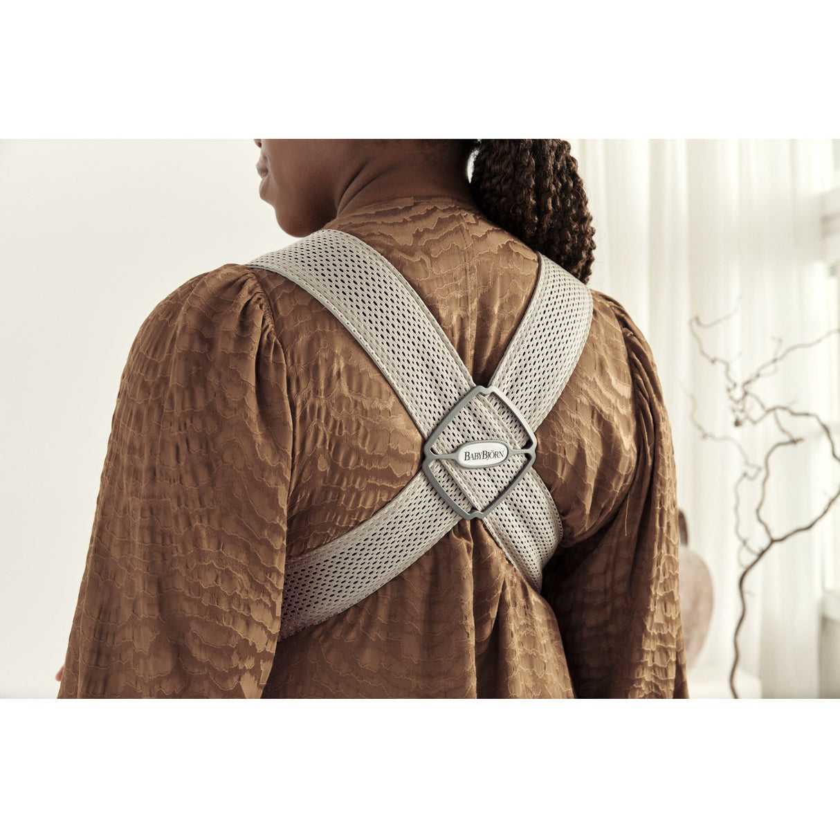 BabyBjörn Grey Beige Baby-bærer Mini