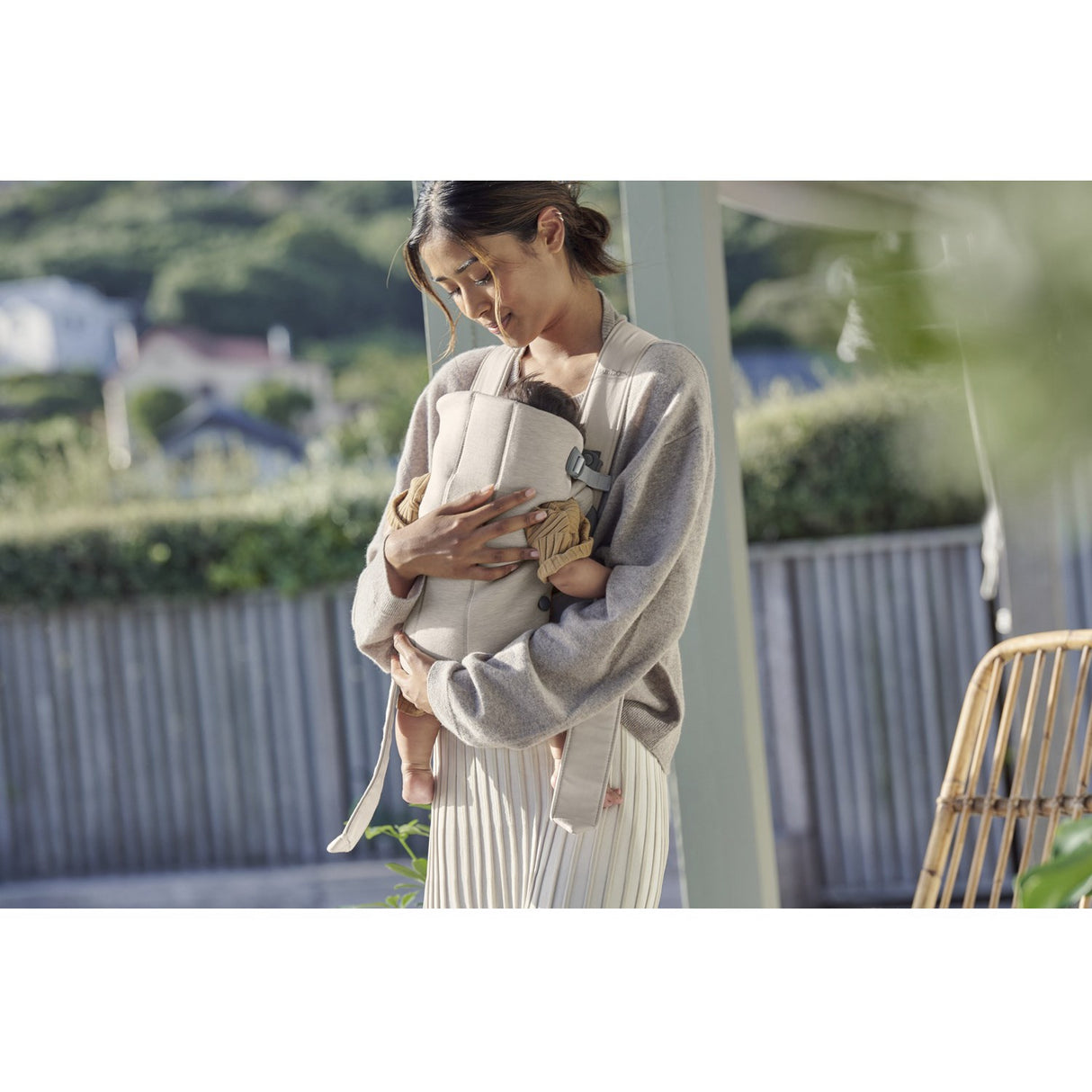 BabyBjörn Light Beige Baby-bærer Mini