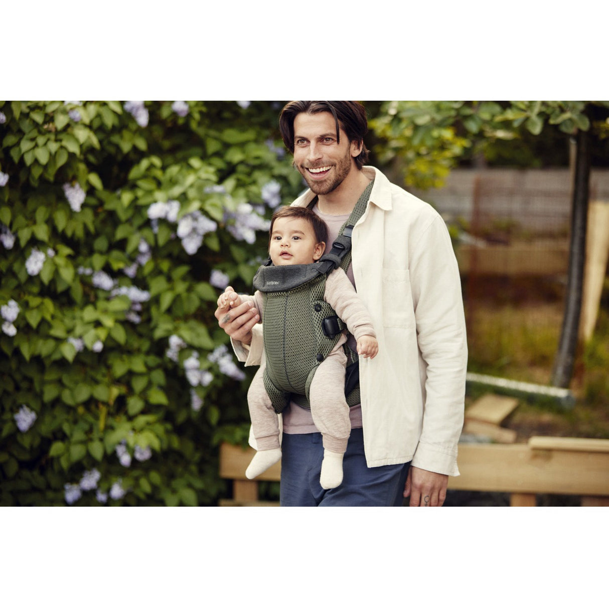 BabyBjörn Dark Green Baby Baby-bærer Harmony