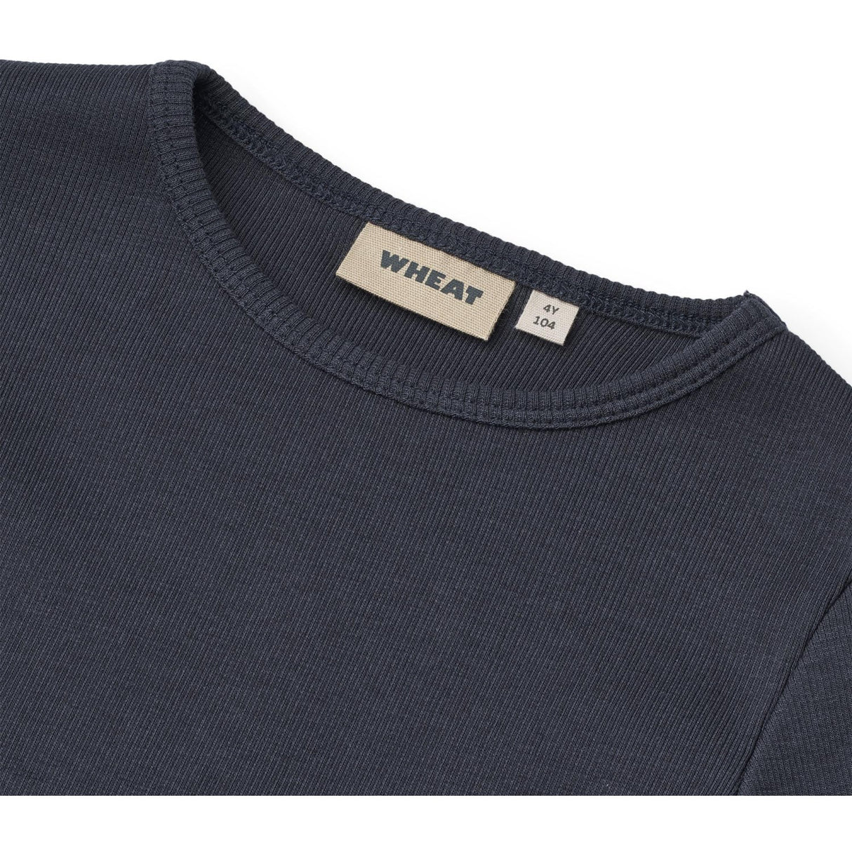 Wheat Navy Bluse Ida