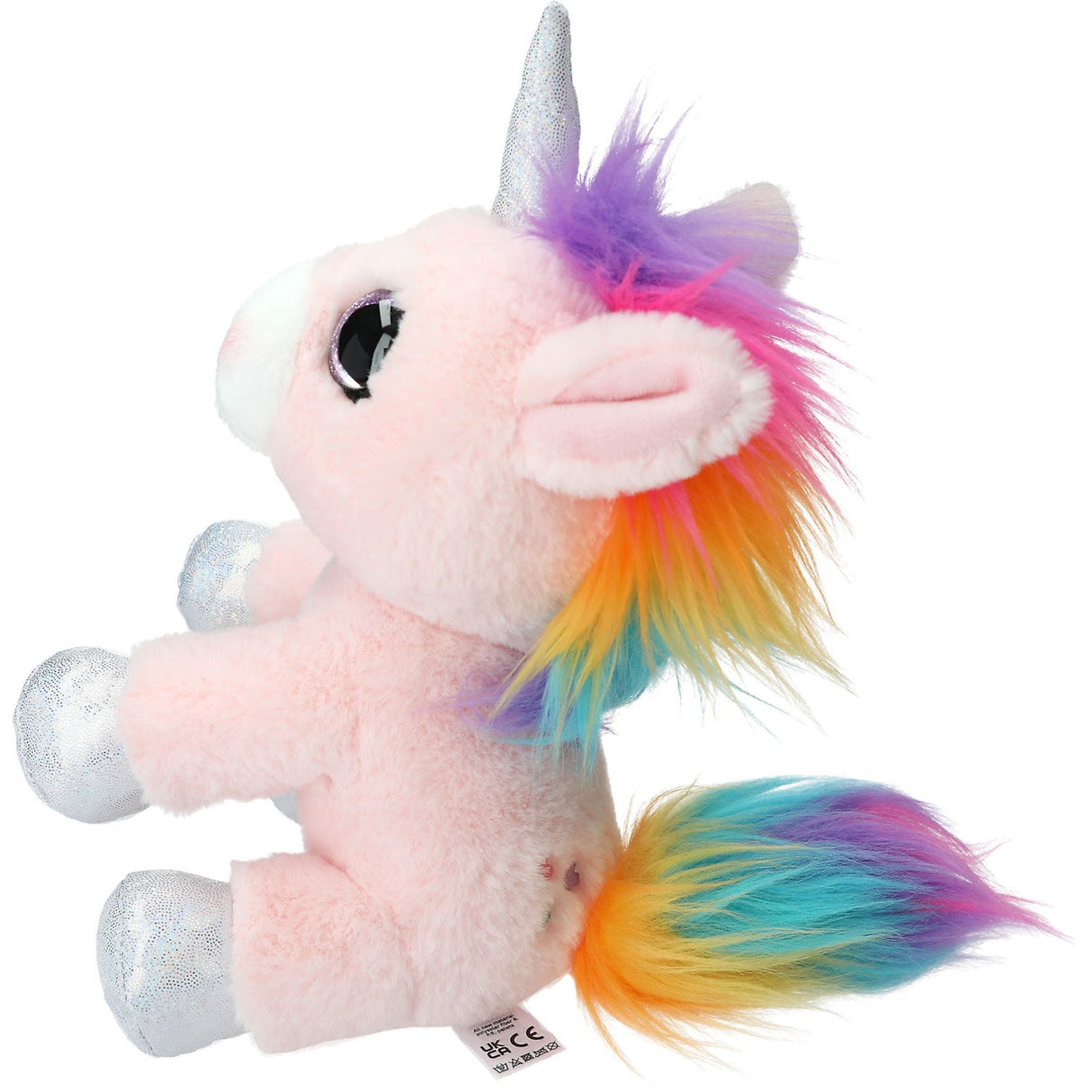 Ylvi Pink Plush Unicorn 21 Cm
