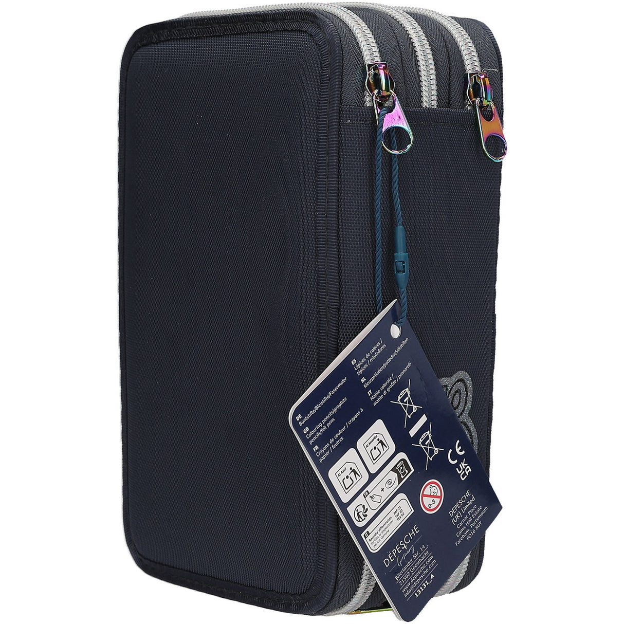 Dino World Galaxy Triple Pencil Case LED