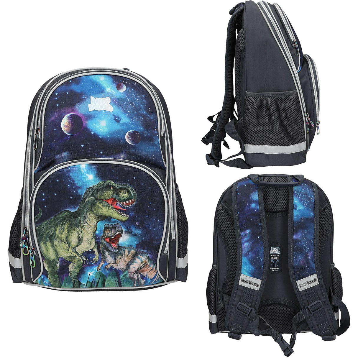 Dino World Galaxy Schoolbackpack