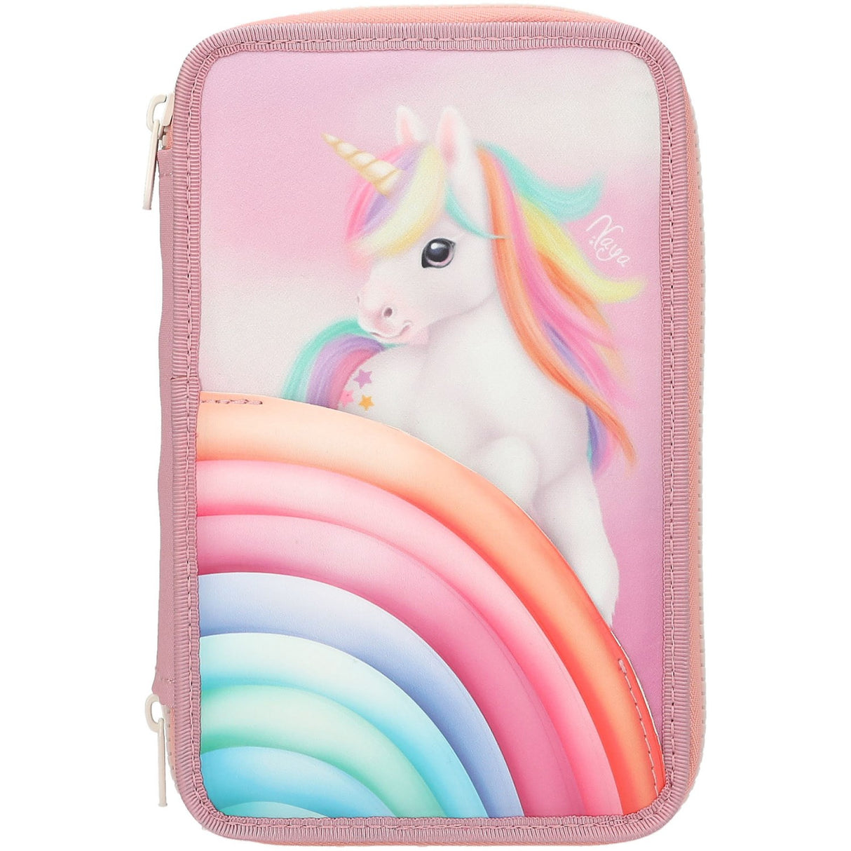 Ylvi Triple Pencil Case Farge Cloud