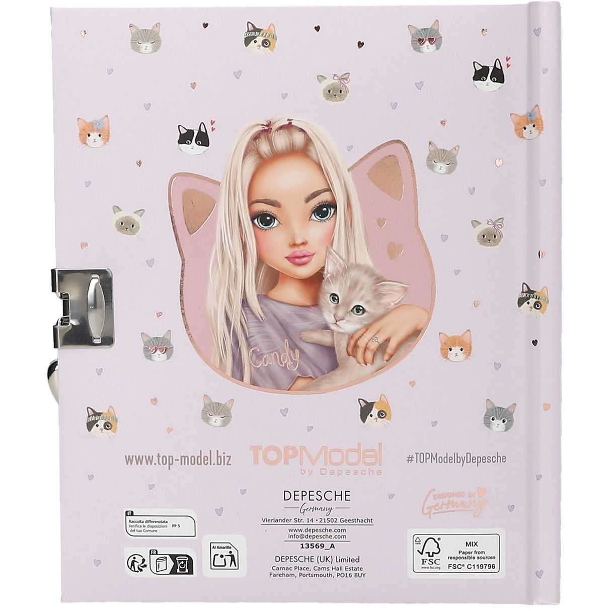 TOPModel Kitty And Doggo Kitty Dagbok