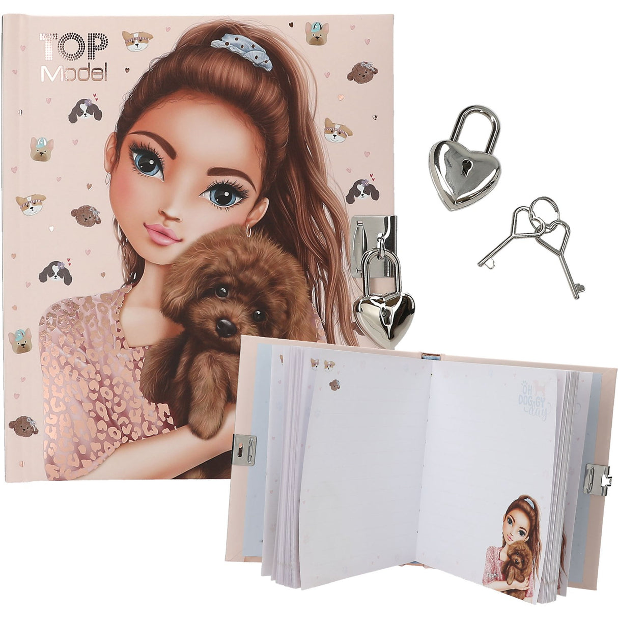 TOPModel Kitty And Doggo Doggy Dagbok