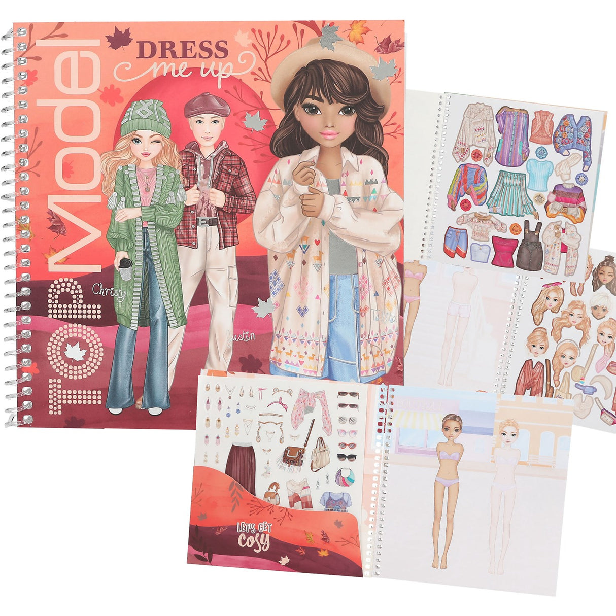 TOPModel Cosy Dress Me Up Stickerbook