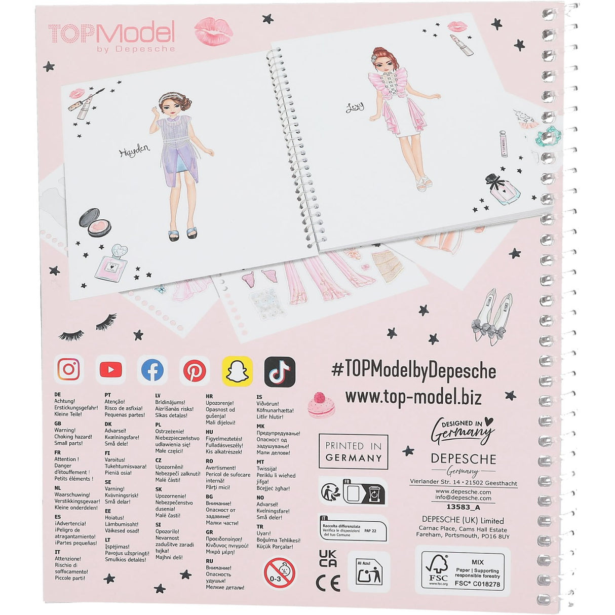 TOPModel Create Your Glam Look