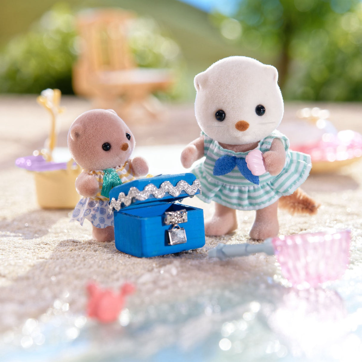 Sylvanian Families® Sea Otter Sisters - Splashy Snorkel Sett