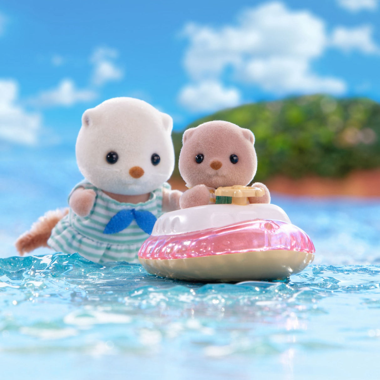 Sylvanian Families® Sea Otter Sisters - Splashy Snorkel Sett