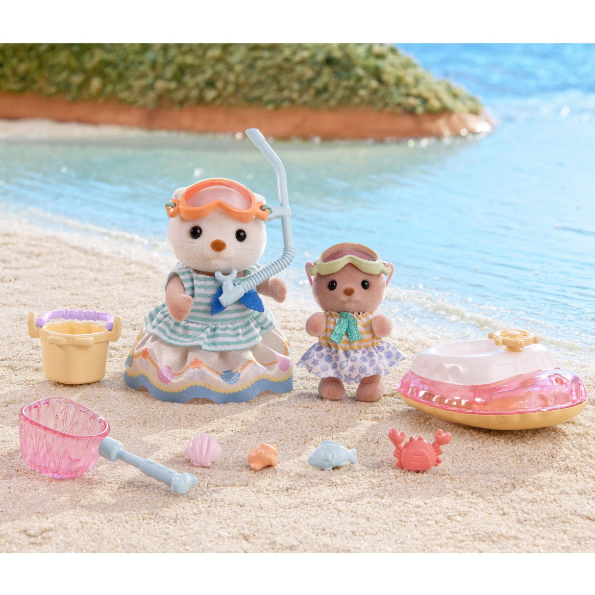 Sylvanian Families® Sea Otter Sisters - Splashy Snorkel Sett